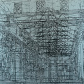 Architectural drawing, architectural imagery, architectural painting,